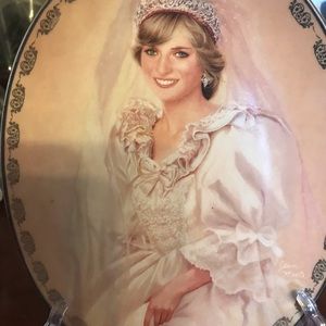 Princess Diana memorabilia.